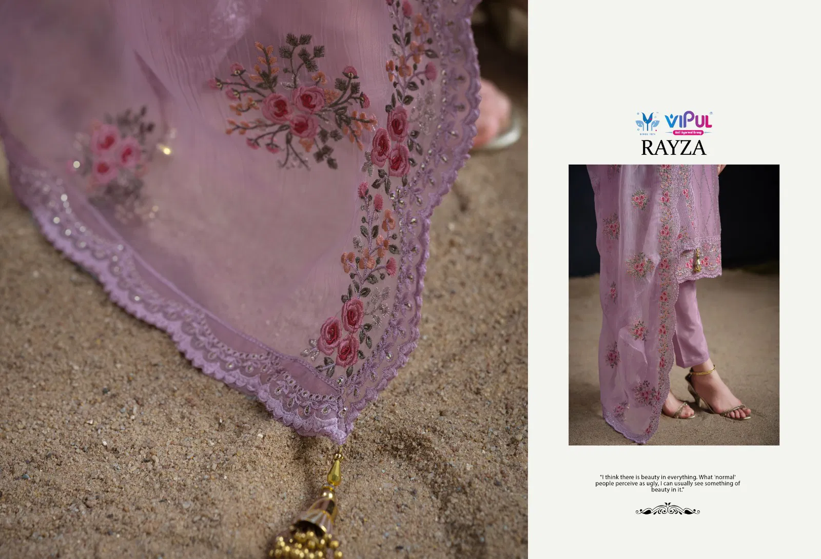 Rayza By Vipul Organza Chiffon Designer Salwar Kameez Wholesale Price In Surat